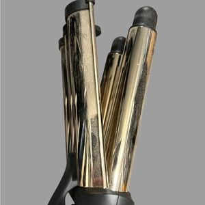 Gold Triple Barrel Hair Curler
